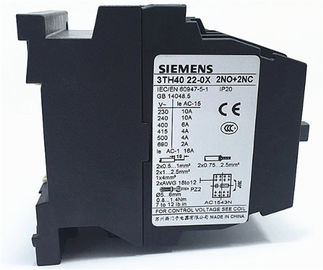 Siemens 3TH4 Relé de retardo de tiempo / Interruptor de relé de contactor de 8 polos, 10 polos