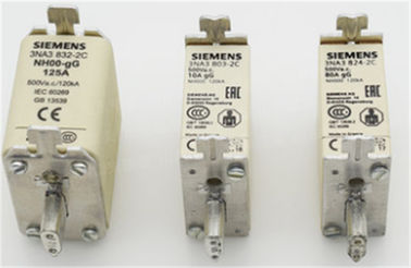 Fusibles de seguridad eléctrica de la serie 3NA de Siemens para cable 3NA3801 LV HRC Link
