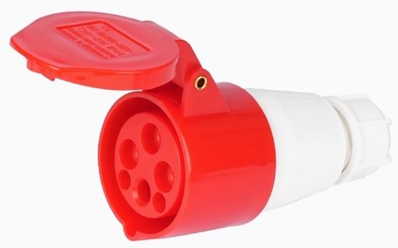 Conector industrial de 4 polos 32A IP67 380v Enchufe inalámbrica móvil