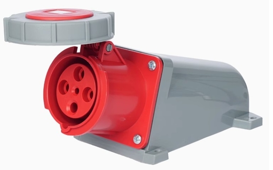 4 tomas de corriente 63A IP67 Socket impermeable Industrail 3pin 4in 5pin Sockets expuestos y ocultos